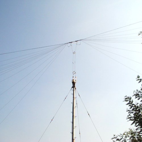 短波扇锥形天线