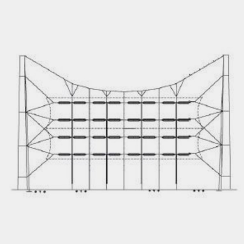 短波同相水平天线